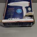 Conair Double Ceramic Hair Dryer with Diffuser | Blow Dryer with Ionic Conditioning | Includes Diffuser and Concentrator, White