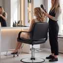 Artist hand Salon Chair for Hair Stylist, Hydraulic Barber Styling Chair