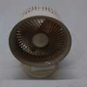 OEH USB Desk Fan, 4 Speeds Small Fan with Strong Airflow, Portable Small Desk Fan, 90° Rotate Table Fan, 28 db Quiet USB Fan for Desk, Personal Small Fans for Bedroom, Home, Office, Camping (Beige)