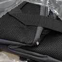 Dog Bike Basket Carrier, Expandable Foldable Soft-Sided Dog Carrier, 2 Open Doors, 5 Reflective Tapes, Pet Travel Bag,Dog Backpack Carrier Safe and Easy for Small Medium Cats and Dogs(Black)