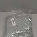 POLYTE 430 GSM Microfiber Lint Free Hand Towel, 16 x 30 in, 4 Pack (Waffle Weave) (Light Gray)