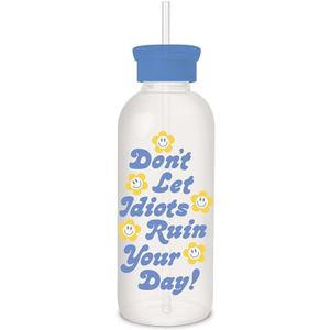 Studio Oh! New Aesthetic Glass Water Bottle with Straw & Silicone Coating 25oz, Reusable Cute Glass Bottle Eco Friendly, Shatter-Resistant, Don't Let it Ruin Your Day Pattern Studio Oh! New Aesthetic Glass Water Bottle with Straw & Silicone Coating 25oz, Reusable Cute Glass Bottle Eco Friendly, Shatter-Resistant, Don't Let it Ruin Your Day Pattern