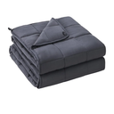 yescool Weighted Blanket for Adults (20 lbs, 60” x 80”, Grey) Cooling Heavy Blanket for Sleeping Perfect for 190-210 lbs, Queen Size Breathable Blanket with Premium Glass Bead, Machine