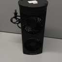 Dr. Prepare Desk Fan Tower Fan Cooling Fan, Portable Oscillating Fan with 3-Speed Options, Dual Air Circulation, 110 Oscillation, 3 Timers, Table Fan for Bedroom Dorm Room Office Desktop, 13 inch