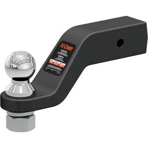 CURT 45372 Forged Trailer Hitch Mount with 2-5/16-Inch Ball, Fits 2-1/2-Inch Receiver, 20,000 lbs, 4-in Drop