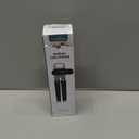 Ultrean Manual Can Opener Bottle Opener, Heavy Duty Stainless Steel Smooth Edge Manual Hand Held Can Opener With Soft Touch Handle, Rust Proof Oversized Handheld Easy Turn Knob (Black)