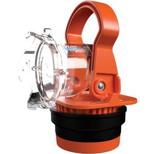 Camco Rhino RV Sewer Adapter PRO - Clear Sewer Hose Elbow with Drain Lock Adapter - Includes Ergonomic Handle & Flexible Adapter (39730)