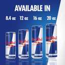 Red Bull Energy Drink with 80mg Caffeine plus Taurine & B Vitamins, 8.4 Fl Oz, Pack of 24 Cans