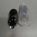 2pcs Key Fob Cover for Tesla Model S/Y/3. TPU Car Key Case Protector with Anti-Loss KeychainBlack