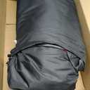 Full Enclosed Motorcycle Cover - Waterproof for Outdoor & Indoor Storage,600D Heavy Duty with Reflective Strips,Fits Scooters & Touring Motorcycles up to Length 108" x 45" x 59" Black