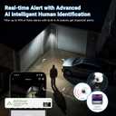 Light Bulb Security Camera, 5G/2.4GHz WiFi Lightbulb Cameras Outdoor for Home Security,2-IN-1 Bulb Security Camera with LED Light E27 Compatible, Smart AI Human Detection,Color Night Vision (1Pack)