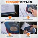 CAREGY Matte Laminating Sheets,100 Pack 9 x 11.5 Inches,3 Mil Thick,Ultra Clear with Matte Finish, Fitted for Letter Size Thermal Laminating Pouches 8.5 x 11
