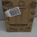 Elite Gourmet EHC111A Personal Single-Serve Compact Coffee Maker Brewer Includes 14Oz. Stainless Steel Interior Thermal Travel Mug, Compatible with Coffee Grounds, Reusable Filter, Black