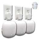 The Nest WiFi Pro Genie Wall Mount Outlet Holder Stand (3-Pack) | Lowest Profile | Open Access | No Messy Screws or Tape | Reinforced Support | Horizontal and Vertical Outlets