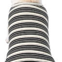 Dog Shirts Vest Cotton Striped T-Shirt, Sleeveless Stretchy Pet Clothes for Small Dogs,Soft Breathable Puppy Tank Top Cat Tee (Large, Black)
