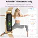 Activity Tracker for Women, Health and Fitness Wearable with 24/7 HRV/Blood Pressure/Heart Rate/SPO/Sleep Monitor and 35 Sports Modes, Menstrual Cycle Insights IP68 iOS Android