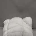 Niagara Mattress Topper Queen - Microfiber Fabric Mattress Pad - Thick Breathable Pillow Top Mattress Pad for Back Pain Relief - Deep Pocket Fits 8-20 Inches Mattress