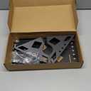 Metal Steel Battery Mounting Trays Bracket, Bolt-in Battery Tray, Tray Fits Up to 10.63"7.06"7.5" Battery, for Car RV Trailer Boat Truck Marine, Waterproof,Anti-Corrosion, No Rusting