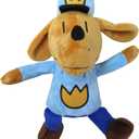 MerryMakers Dog Man Soft Plush Toy, 9.5-Inch, from Dav Pilkey's Dog Man Graphic Novel Book Series