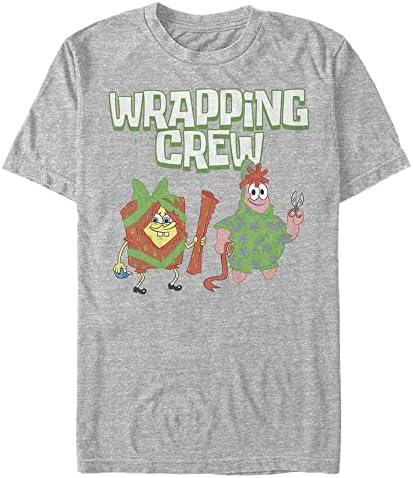 Nickelodeon Men's Big & Tall Wrapping Crew T-Shirt, XL