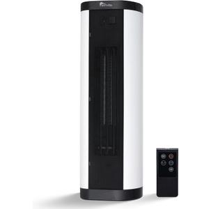 Senville 1500W Space Heater for Indoor Use, Electric, Ceramic, Remote, Digital Thermostat, Overheat Protection, Vertical & Horizontal Operation