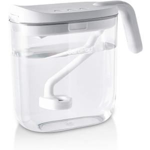 Carepod Mini 21P Ultrasonic Cool Mist Humidifier for Bedroom, Quiet & Safe for Baby, Transparent, Only 3 Washable Parts & Easy to Clean, Filter-Free, Automatic Shut-off, Lasts 20Hrs (0.74Gal/2.8L)