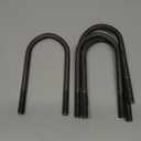 TRP Spring U-Bolt for Trailer Axle with 2-3/8" Diameter (UB-R200) 4Pack