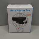 Blytra Portable Car Heater with Fast Heating and Cooling, Electronic Auto Fan Heater 12V 200W, 360° Rotatable Auto Fan for Effective Windshield Defrosting and Defogging in Vehicles, Black