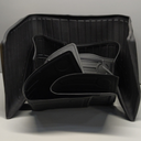 Floor Mats All Weather Automotive TPE Liners Set Anti-Slip Waterproof Floor Liners Accessories Black No Car Brand