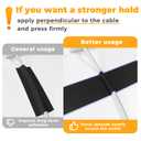 SWRT Gaffers Tape, 11 Mil Industrial Grade Gaffer Tape, 2 x 30 Yards, 2 Pack, Strong Adhesion, Easily Remove No Residue, Professional Matte Finish No Reflection, Black, 60 Yards in Total