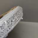 MTJYQTF White Cake Stand Set - 16 in Metal Round Cupcake Dessert Stand with Cake Cutting & Cake Spatula for Party, Candy Table Display for Wedding Birthday Baby Shower CS003-16pan-white