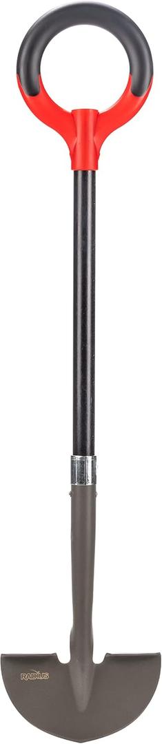 Radius Garden 25611 Pro-Lite Ergonomic Carbon Steel Edger, Red