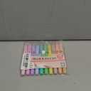 10 Pack Bible Safe Highlighters - Pastel Color, Wax Highlighters No Bleed, Scripture Markers for Journaling, Study Accessories and School Supplies