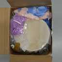 30 Pcs Unicorn Party Table Centerpiece Decorations Include Hydrangea Unicorn Horn Toppers and Metal Buckets for Unicorn Birthday Party Baby Shower Supplies