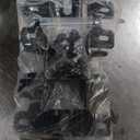 Running Boards Side Pedal Compatible with 2020 2021 2022 2023 2024 2025 Jeep Gladiator JT 4 Door Side Steps with Brackets,2 PCS Right and Left Side Step Rail Removable Nerf Bars