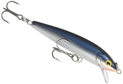 2 PACK Rapala Husky Jerk 08 Fishing lure (Silver, Size- 3.125) 