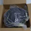 U+O Ring Garage Door Seals Bottom Rubber Kit with Pre-Drilled Aluminum Track Retainer Base, Heavy-Duty Combination Weather Stripping Kit, 16.5 Feet