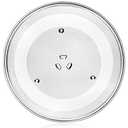 13.5" Microwave Glass Turntable Plate Fit for GE Hotpoint Microwave Glass Plate - Replace Microwave Glass Tray # WB39X10032 JVM3160DF1BB JVM3160DF1CC JVM3160DF1WW - BY AMI PARTS