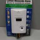 Kidde Carbon Monoxide Detector, Plug In Wall with 9-Volt Battery Backup, Digital LED Display