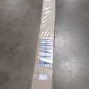 SmartStandard 40x84 Inch White Double Barn Door Set  5-Panel MDF Sliding Doors with 6FT Bypass Barn Door Hardware Kit, Space-Saving Design, Easy Installation (Pre-Drilled Holes)