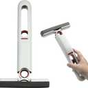 Compact Self-Squeezing Mini Sponge Mop  Portable & Versatile Cleaning Tool for Kitchen, Bathroom, Living Room, Dorm, Car and Glass (1 Sponge Head + 1 Squeeze Handle)