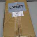 WOPITUES Floating Shelves for Wall with Cube Shelf, Wall Shelves with Metal Rail for Bathroom Decor, Bathroom Organizers and Storage, Over Toilet Shelves for Toilet Paper-Black (15.7 inch)