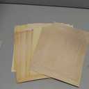 96 Sheets Vintage Style Stationery Paper - DIY Party Invitations, 8.5 x 11 Inch Stained Antique Papers for Letter Writing, Typewriting (Double Sided)