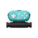8Bitdo Zero 2 Bluetooth Gamepad Keychain Sized Mini Controller with Mobile Clip for Switch, Windows, Android (Turquoise Edition)