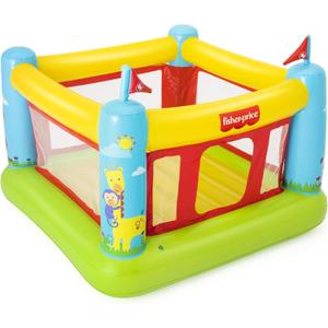 Fisher-Price Bouncetastic Inflatable Bouncer | Indoor and Outdoor Bounce House for Kids | Great for Ages 3+