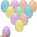 Higoala Pastel Color Easter Eggs， 24 Piece Colorful Plastic Easter Eggs，Plastic Eggs Fillable Empty for Gift Baskets or Egg Hunt