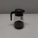 Service Ideas SY916BL Syrup Dispenser, 16oz, Black/Clr