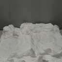 White Ruffle Pillow Shams Cotton Shabby Pillowcases Feminine Pillow Cover Standard Size Set of 2