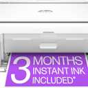 HP DeskJet 2855e Wireless All-in-One Color Inkjet Printer, Scanner, Copier, Best-for-home, 3 month Instant Ink trial included (588S5A)