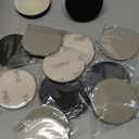 65pcs Sandpaper 3Inch Sanding Disc 60-10000 Grit Wet Dry Sandpaper with M10 Backing Pad,2pcs Interface Pad for Wood Metal Mirror Jewelry Car Polishing Headlight Cleaner Set